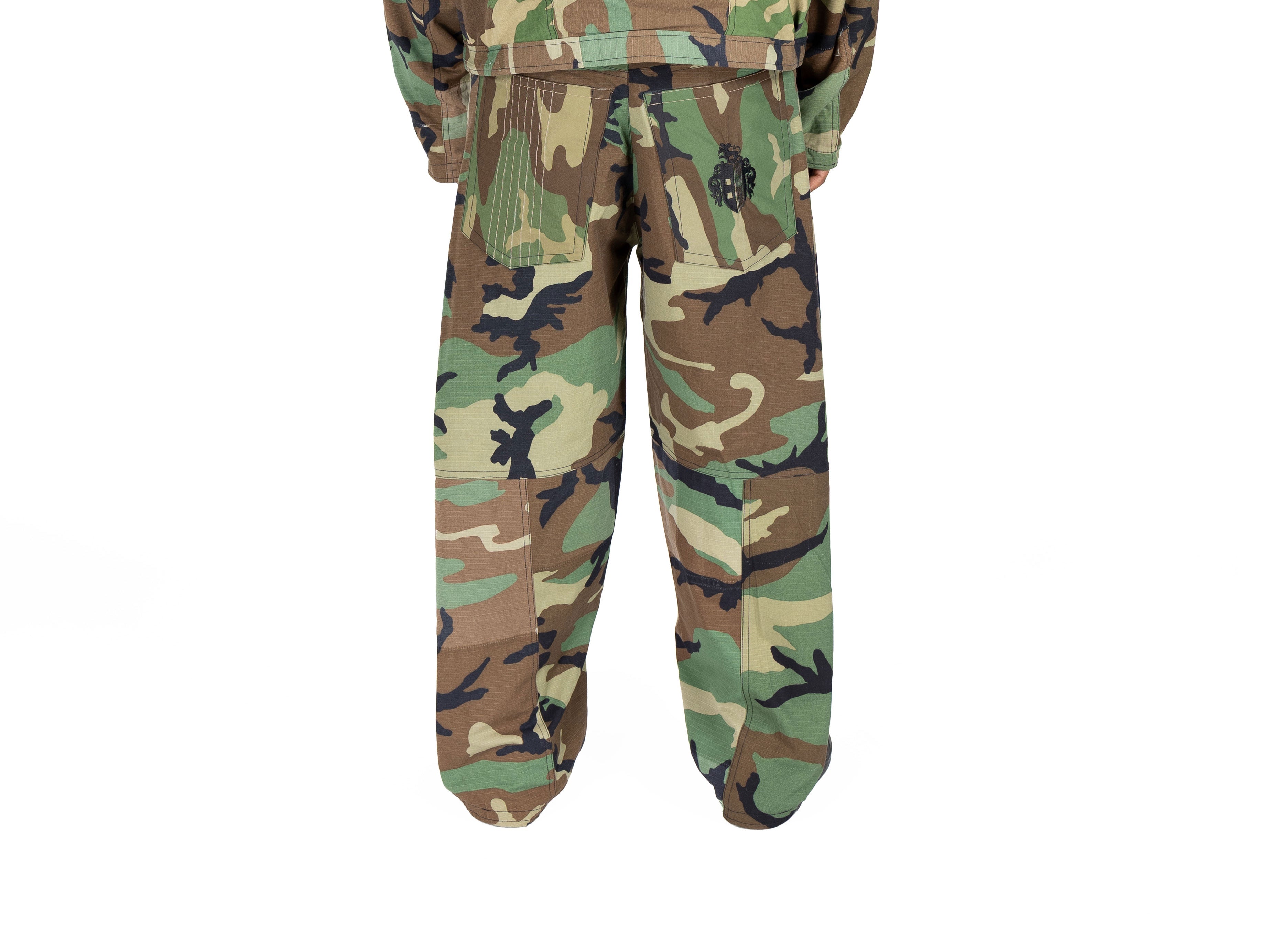 :Camouflage Workwear Pants