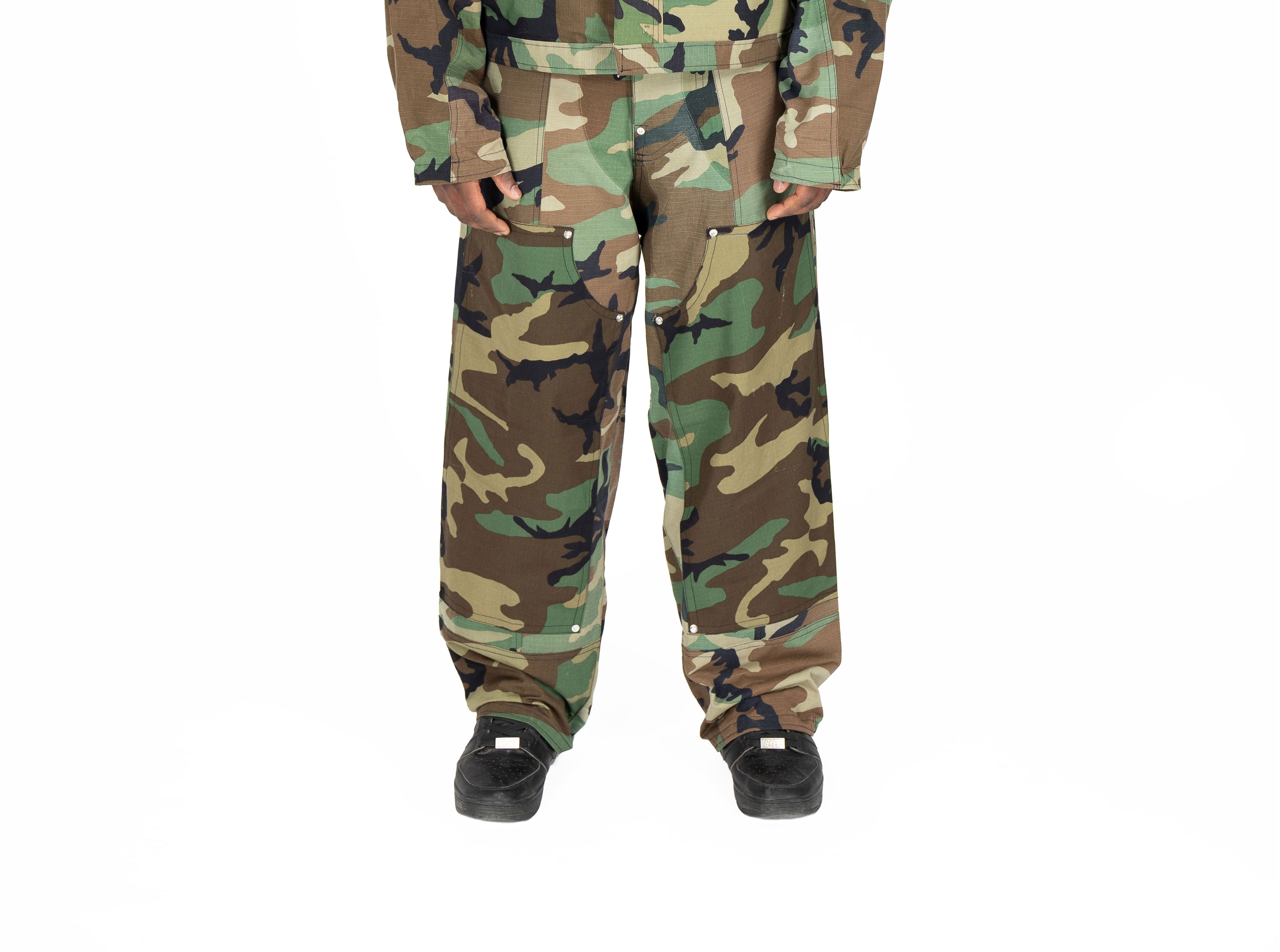 :Camouflage Workwear Pants