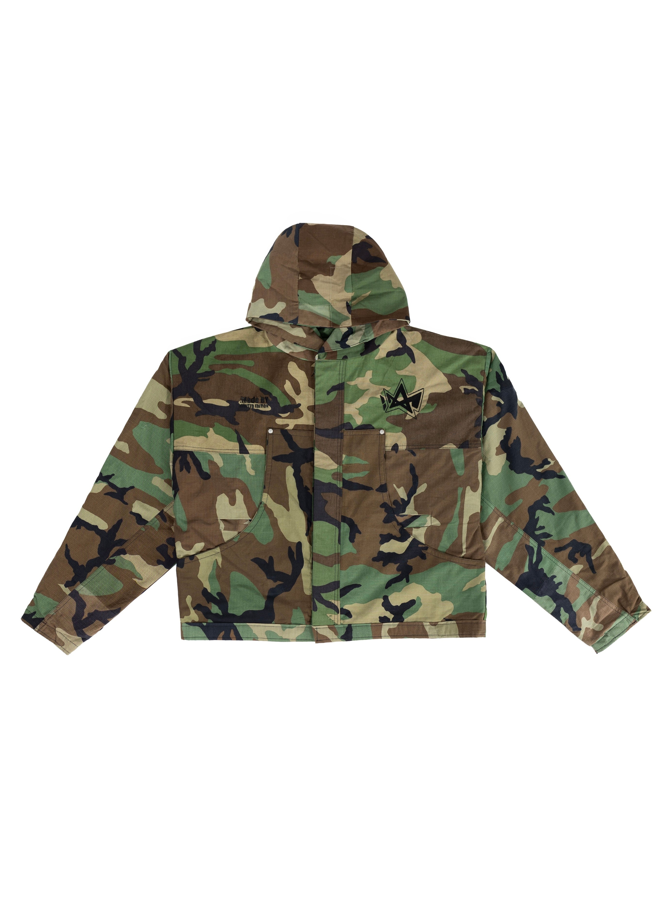 :Camouflage Workwear Jacket